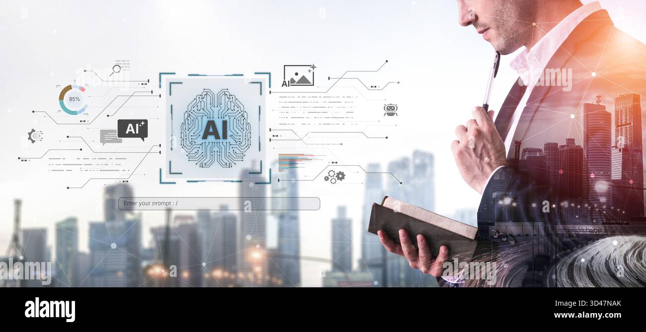 Une plateforme créative alimentée par un cerveau IA générative. Les utilisateurs peuvent saisir des invites pour générer du contenu comme des images, interagir avec les chatbots et visualiser Banque D'Images