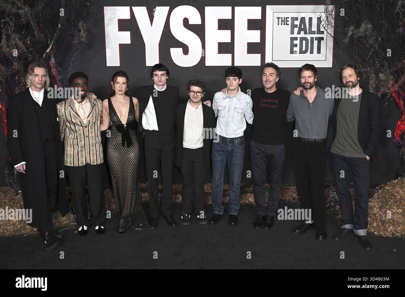 Jamie Caleb Jamie Campbell Bower, Caleb McLaughlin, Millie Bobby Brown, Finn ...