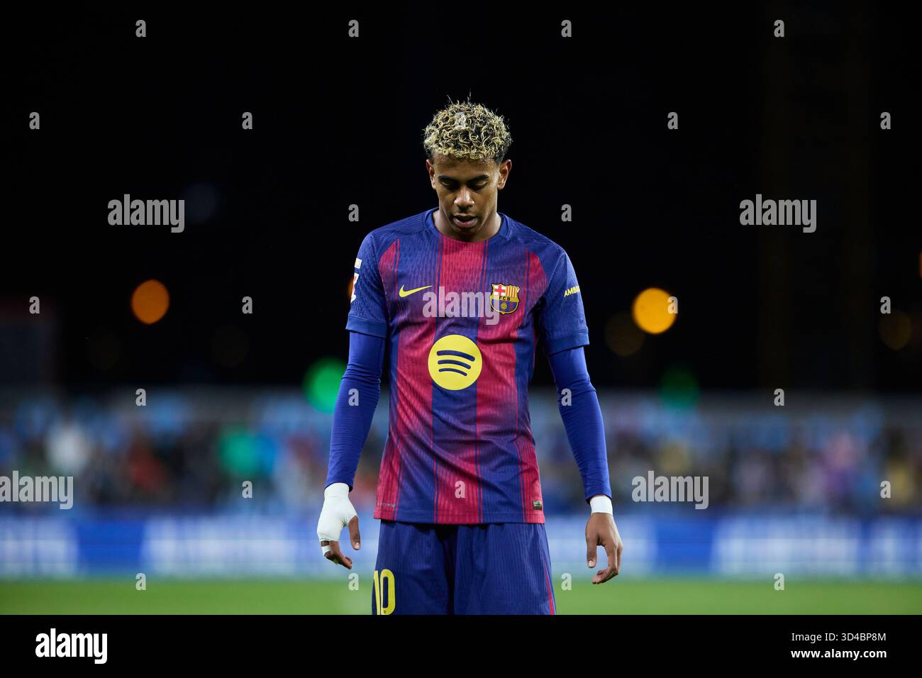 Vigo, Espagne. 09 novembre 2025. VIGO, ESPAGNE - 9 NOVEMBRE : XXXXXX lors du match LaLiga EA Sports entre le RC Celta de Vigo et le FC Barcelone au stade Abanca Balaidos le 9 novembre 2025 à Vigo, Espagne. (Photo de Diego Simon/photo Players images/Magara Press) crédit : Magara Press SL/Alamy Live News Banque D'Images