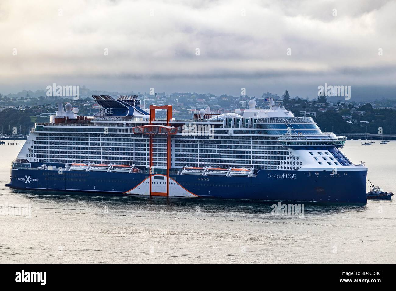 Le navire CELEBRITY EDGE (IMO 9812705, MMSI 248325000) est un navire à passagers (croisière) construit en 2018 et battant actuellement pavillon maltais. Banque D'Images