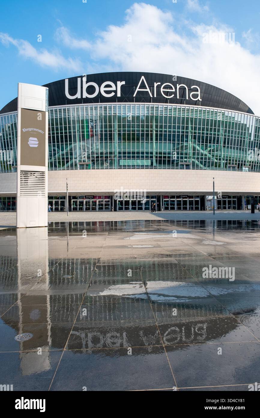 Uber Arena, Friedrichshain, Berlin, Allemagne Banque D'Images