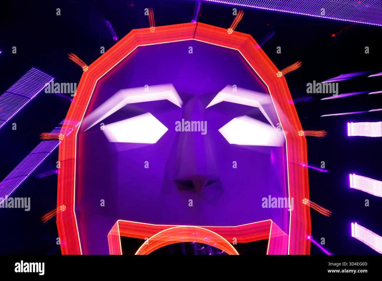 DATE D'ENREGISTREMENT NON INDIQUÉE Die Kulisse, durch die die Figuren die Bühne betreten, in der ProSieben-Show the Masked Singer in den MMC-Studios in Ossendorf. Themenbild, Symbolbild Köln, 08.11.2025 NRW Deutschland *** la toile de fond par laquelle les personnages entrent sur scène dans le ProSieben montre le chanteur masqué aux studios MMC à Ossendorf image thématique, image symbolique Cologne, 08 11 2025 NRW Allemagne Copyright : xChristophxHardtx Banque D'Images