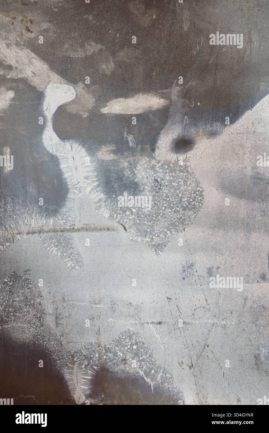 Photo de tôle d'acier grungy, fond abstrait. Banque D'Images
