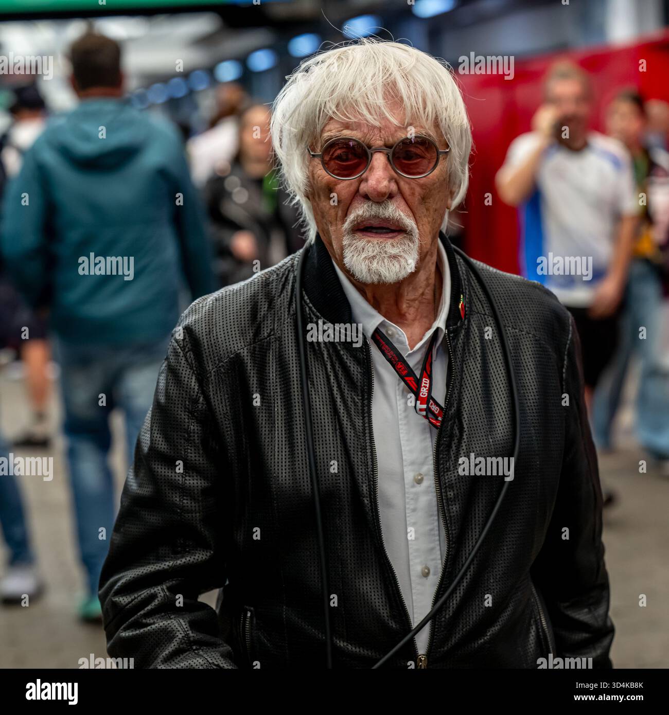 CIRCUIT INTERLAGOS, BRÉSIL - 09 NOVEMBRE : Bernie Ecclestone, ancien directeur général du Groupe F1, lors du Grand Prix de Sao Paulo au circuit Interlagos le dimanche 09 novembre 2025 à Sao Paulo, Brésil (photo Michael Potts/BSR Agency) crédit : BSR Agency/Alamy Live News Banque D'Images