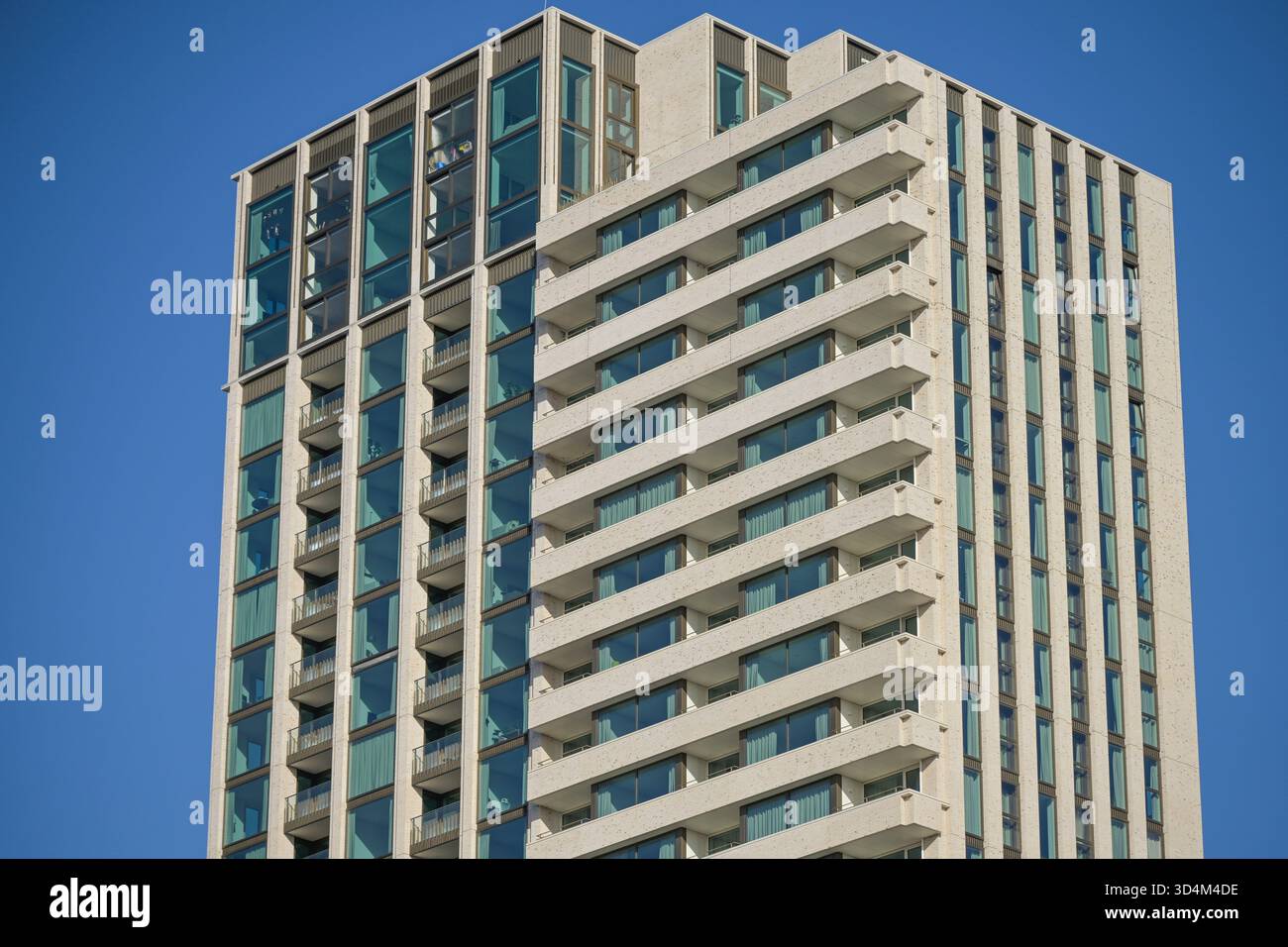 Toren Niko, Wohnturm, Hochhaus, Wohnhaus, ehemaliges Philips-Gelände Strijp-S, Eindhoven, Niederlande Banque D'Images