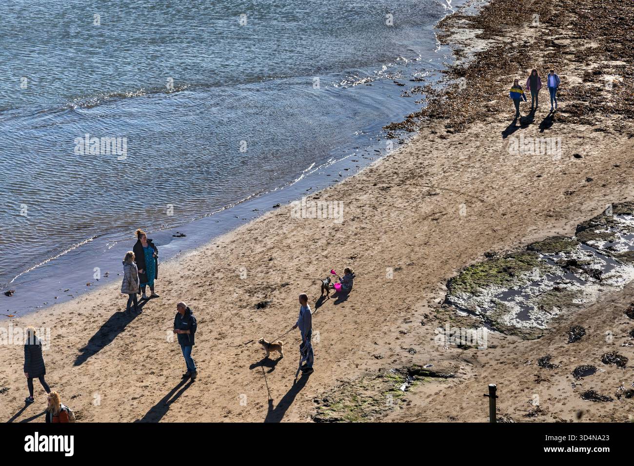Robin Hood's Bay, un vieux village de pêcheurs pittoresque sur la côte patrimoniale des North York Moors, plein d'histoire fantastique et intéressante à explorer. Banque D'Images