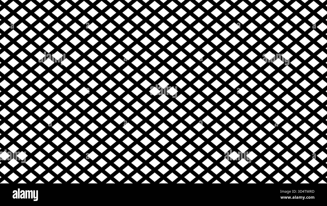 Conception vectorielle de motif sans couture de clôture hachurée Illustration de Vecteur