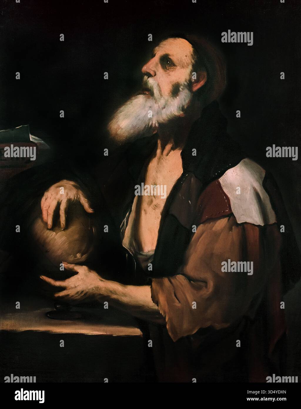 Par Luca Giordano Archimède 1632-1705 Italie Italien de Syracuse Archimède ( 287 - 212 av. J.-c. était un mathématicien grec, physicien, ingénieur, inventeur, et astronome.) Banque D'Images