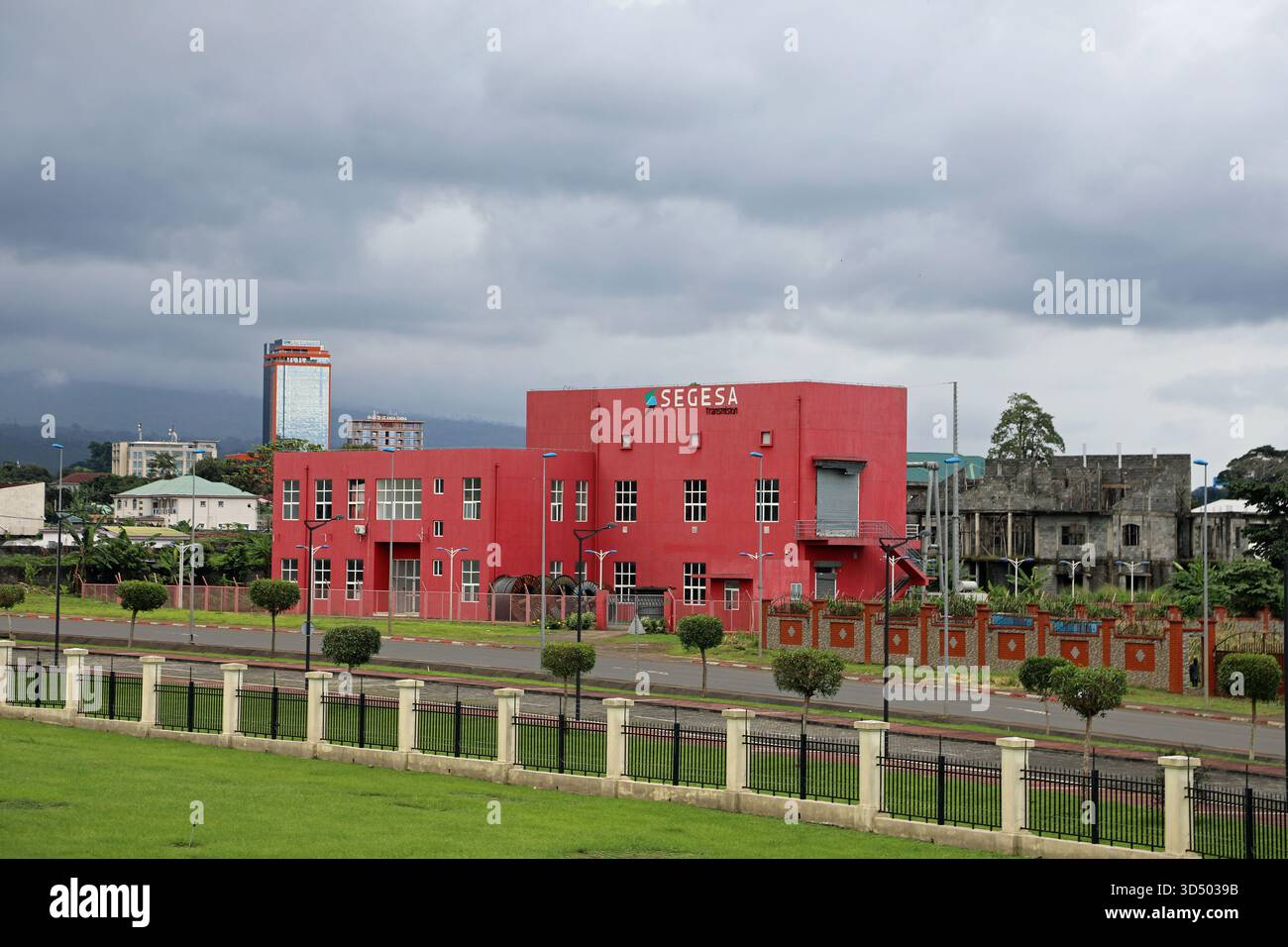 Malabo sur la côte nord de l'île de Bioko en Guinée équatoriale Banque D'Images