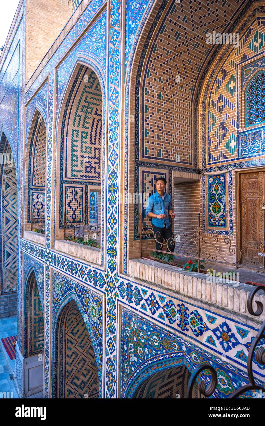 Ulugh Beg Madrasa Banque D'Images