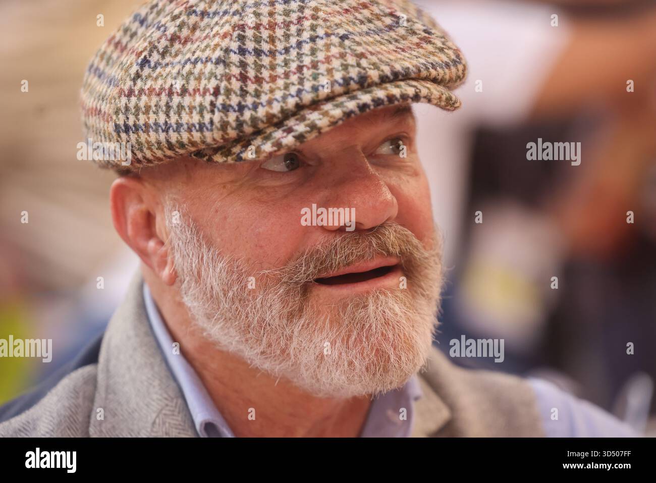Philippe Etchebest, chef et présentateur de télévision, à la Foire du livre de Brive, France. Banque D'Images