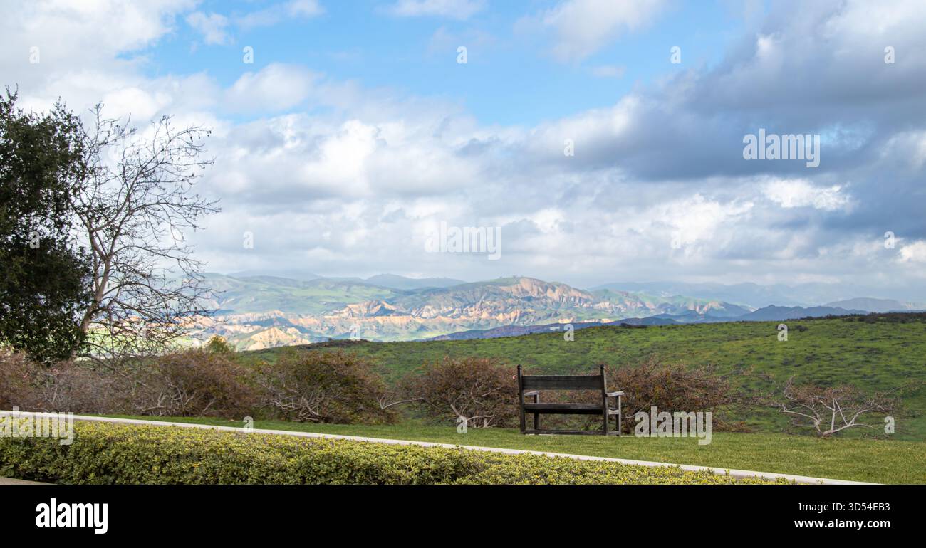 Rolling Hills de Simi Valley, Californie Banque D'Images