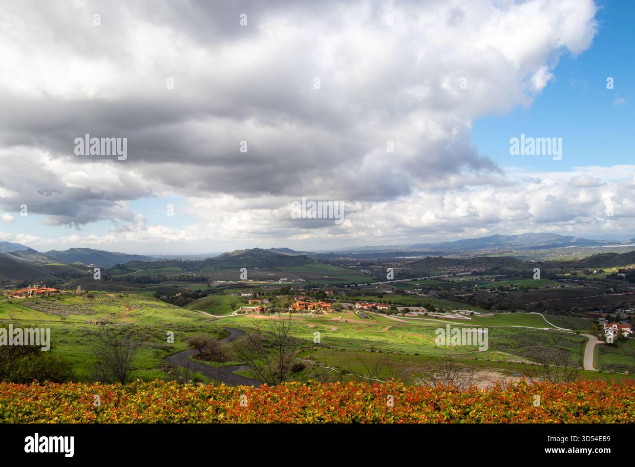 Rolling Hills de Simi Valley, Californie, États-Unis Banque D'Images