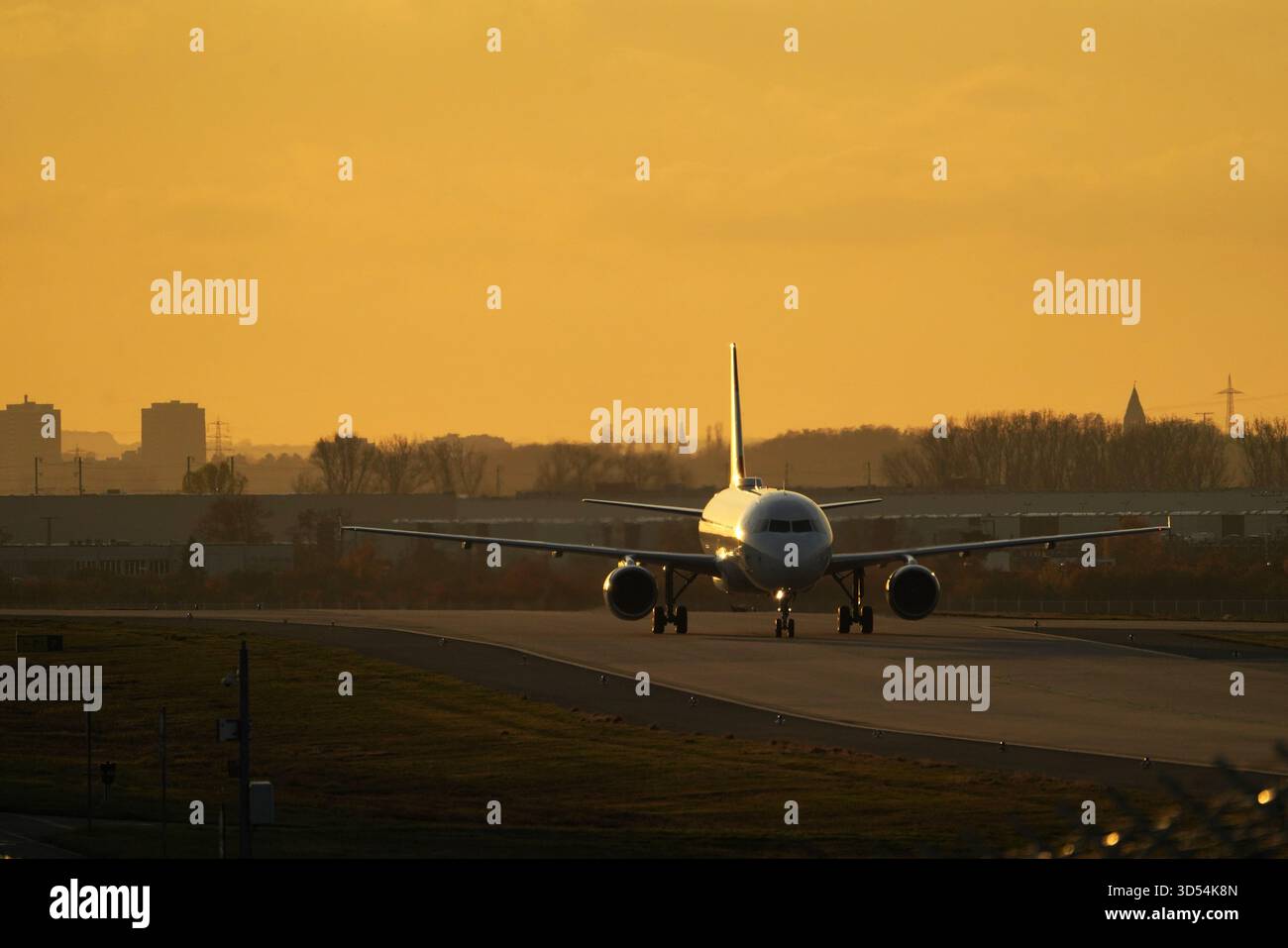 Airbus Frankfurt Nordbahn Banque D'Images
