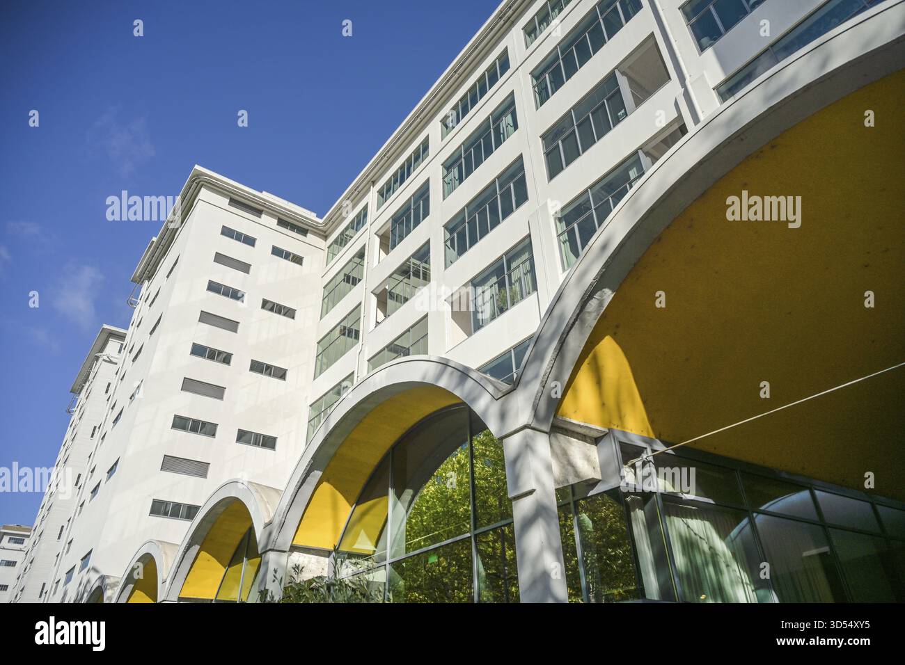 Ancien bâtiment d'usine Haus Anton, immeuble résidentiel avec lofts, ancien site Philips Strijp-S, Eindhoven, pays-Bas Banque D'Images