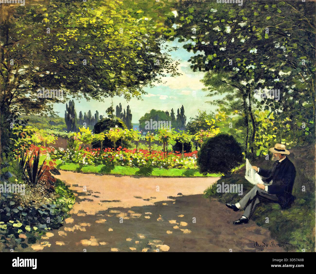 Recueil des œuvres de Claude Monet par Claude Monet Illustration de Vecteur