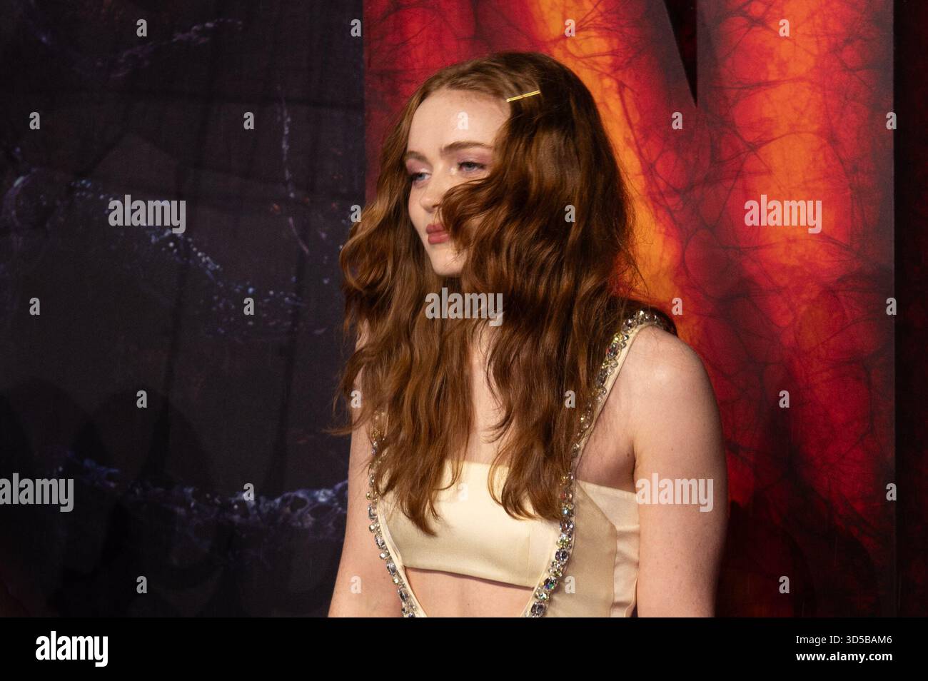 Londres, Royaume-Uni. 13 novembre 2025. Sadie Sink assiste à une projection spéciale de Stranger Things S5 à Odeon luxe Leicester Square. Cristina Massei/Alamy Live News Banque D'Images