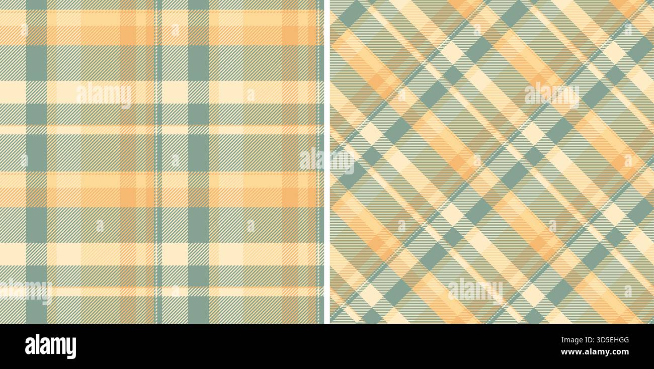 Plaid à carreaux de tissu de vecteur de motif textile avec une texture tartan sans couture de fond. Décoré dans des tons pastel. Toile cirée élégante pour la décoration de la cuisine. Illustration de Vecteur