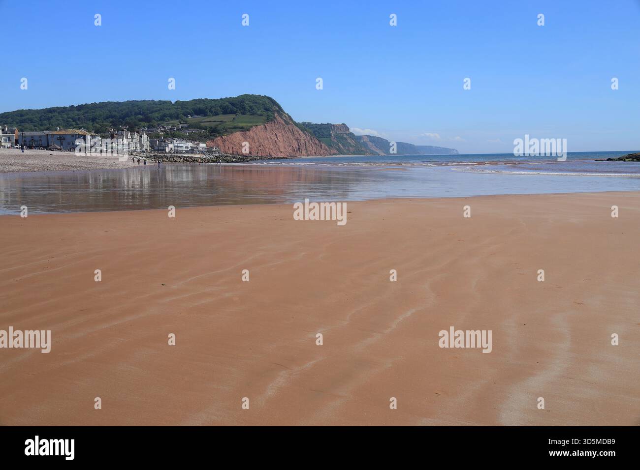 Sidmouth Beach, East Devon, Angleterre, Royaume-Uni Banque D'Images