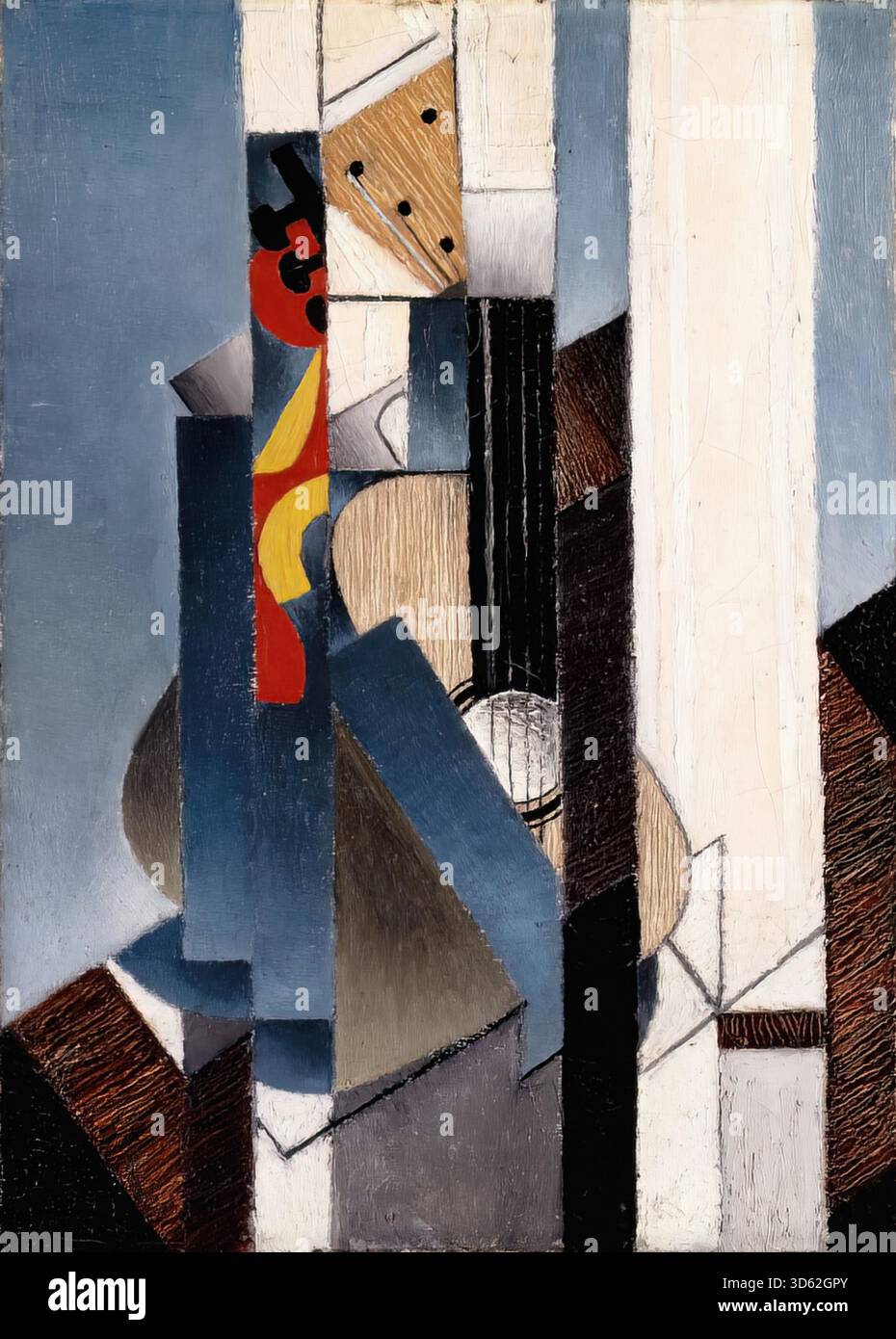 Guitare, 1913 de Juan gris Illustration de Vecteur