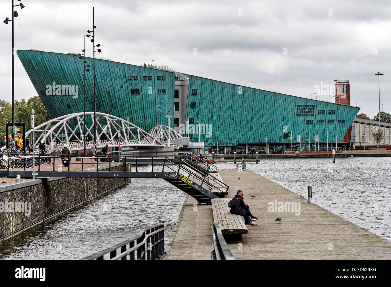 NEMO Science Museum, pays-Bas, Amsterdam Banque D'Images