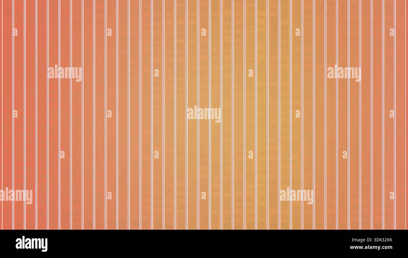 Fond dégradé rayé vertical abstrait avec des teintes orange et corail chaudes, design propre et moderne, texture subtile, motif sans couture, Illustration de Vecteur