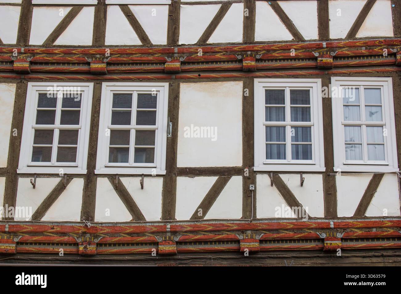 Maison à Witzenhausen dans la vallée de Werra en Allemagne, Hesse Banque D'Images