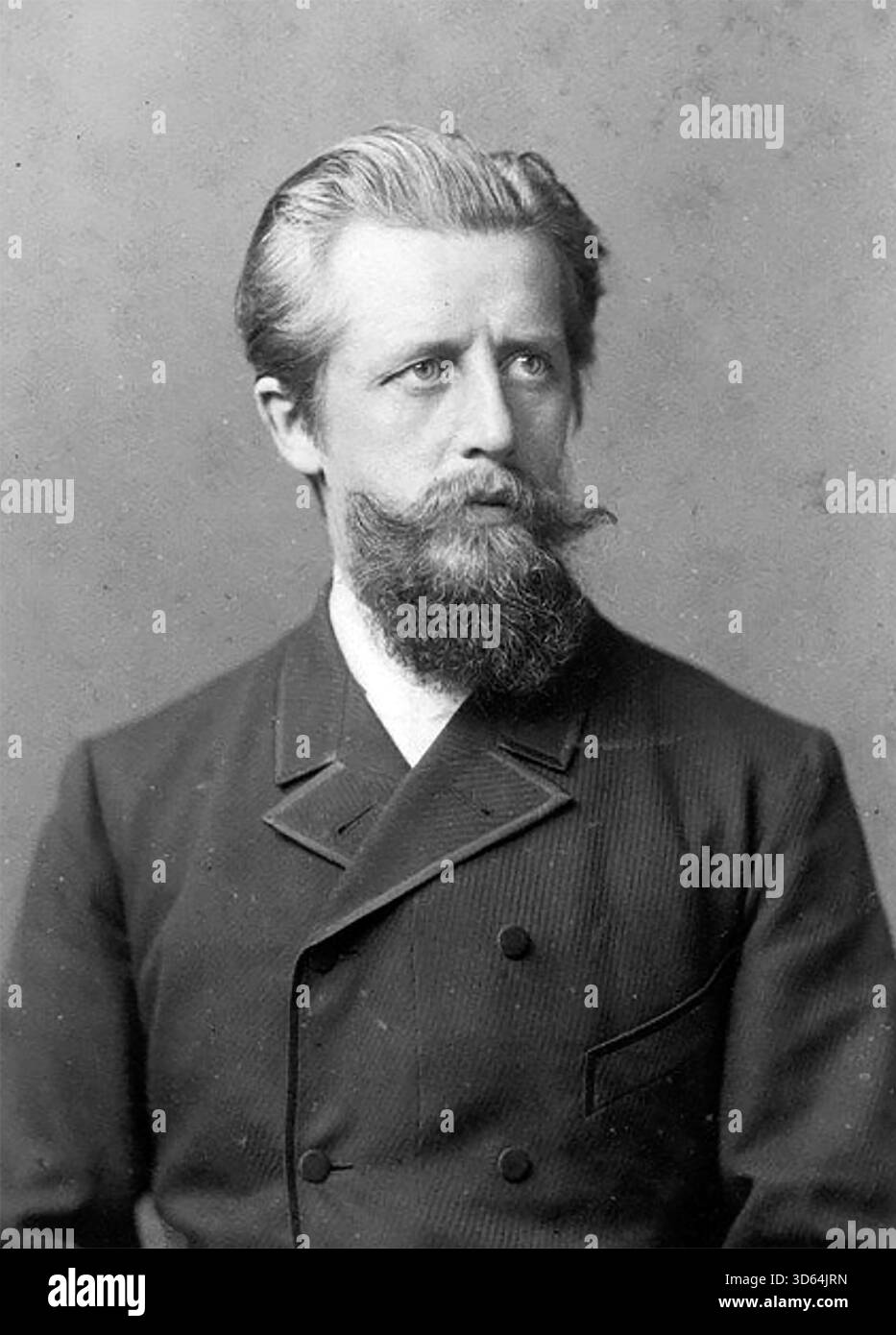 OTTOMAR Anschütz (1846-1907) inventeur allemand et pionnier de la technologie cinématographique, 1886. Banque D'Images