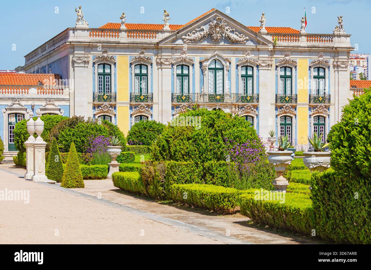Palais National de Queluz, Queluz, Lisbonne, Portugal Banque D'Images