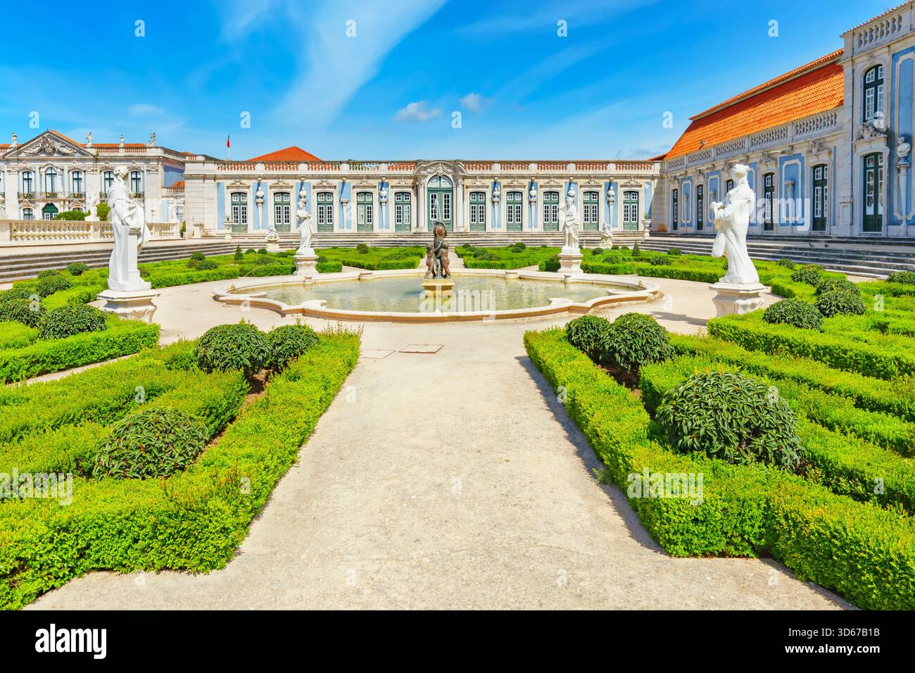 Palais National de Queluz, Queluz, Lisbonne, Portugal Banque D'Images