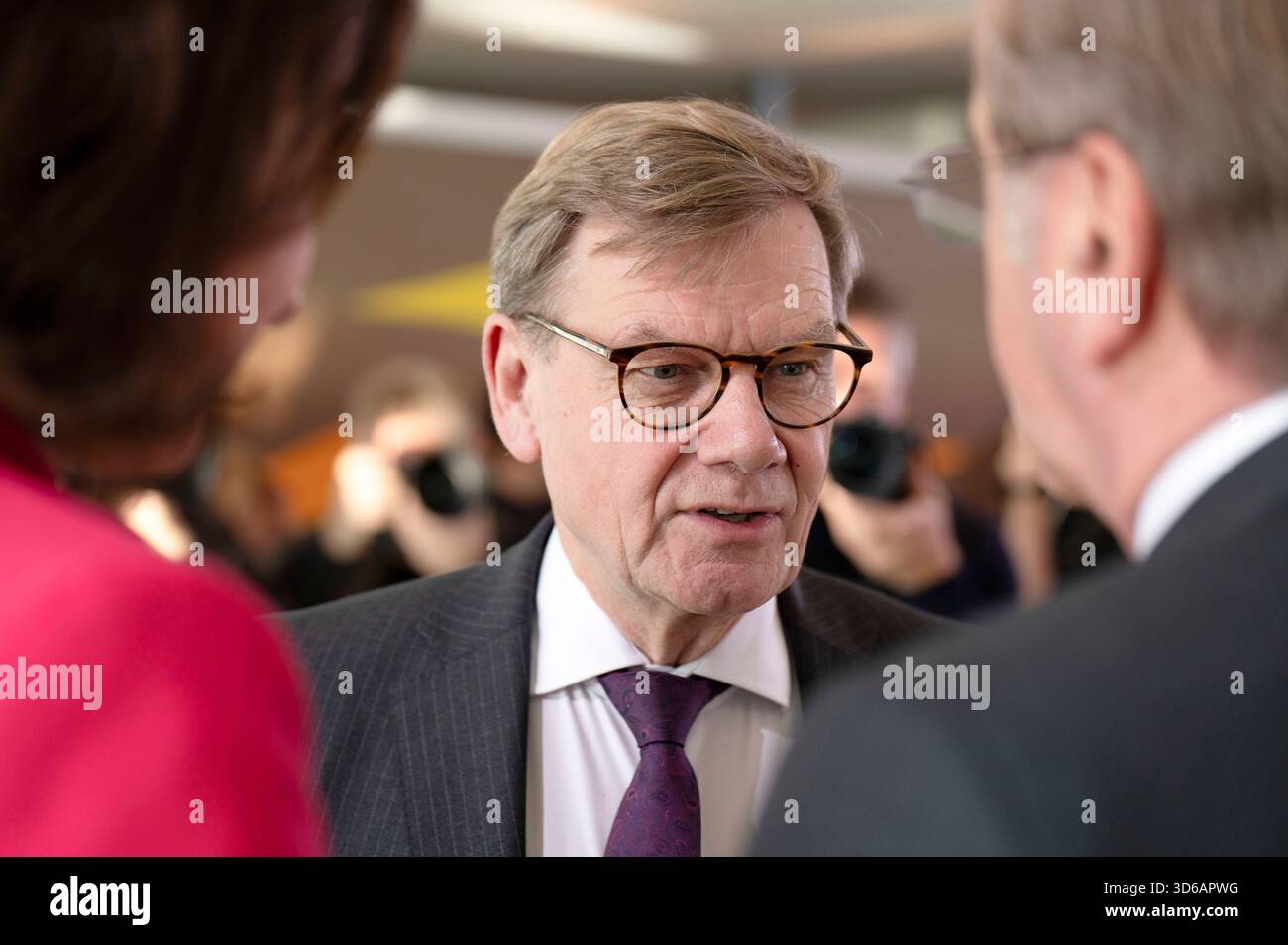 Johann Wadephul à la 24e session du Cabinet fédéral à la Chancellerie fédérale. Berlin, 19.11.2025 Banque D'Images