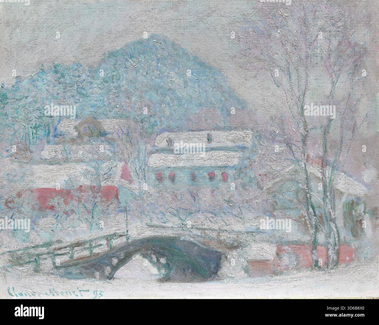 Sandvika, Norvège (1895). Claude Monet (français, 1840-1926)' Banque D'Images