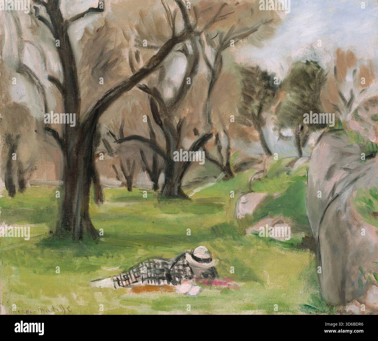 Paysage du midi (1923). Henri Matisse (français, 1869 ? 1954). Paysage du Sud' Banque D'Images