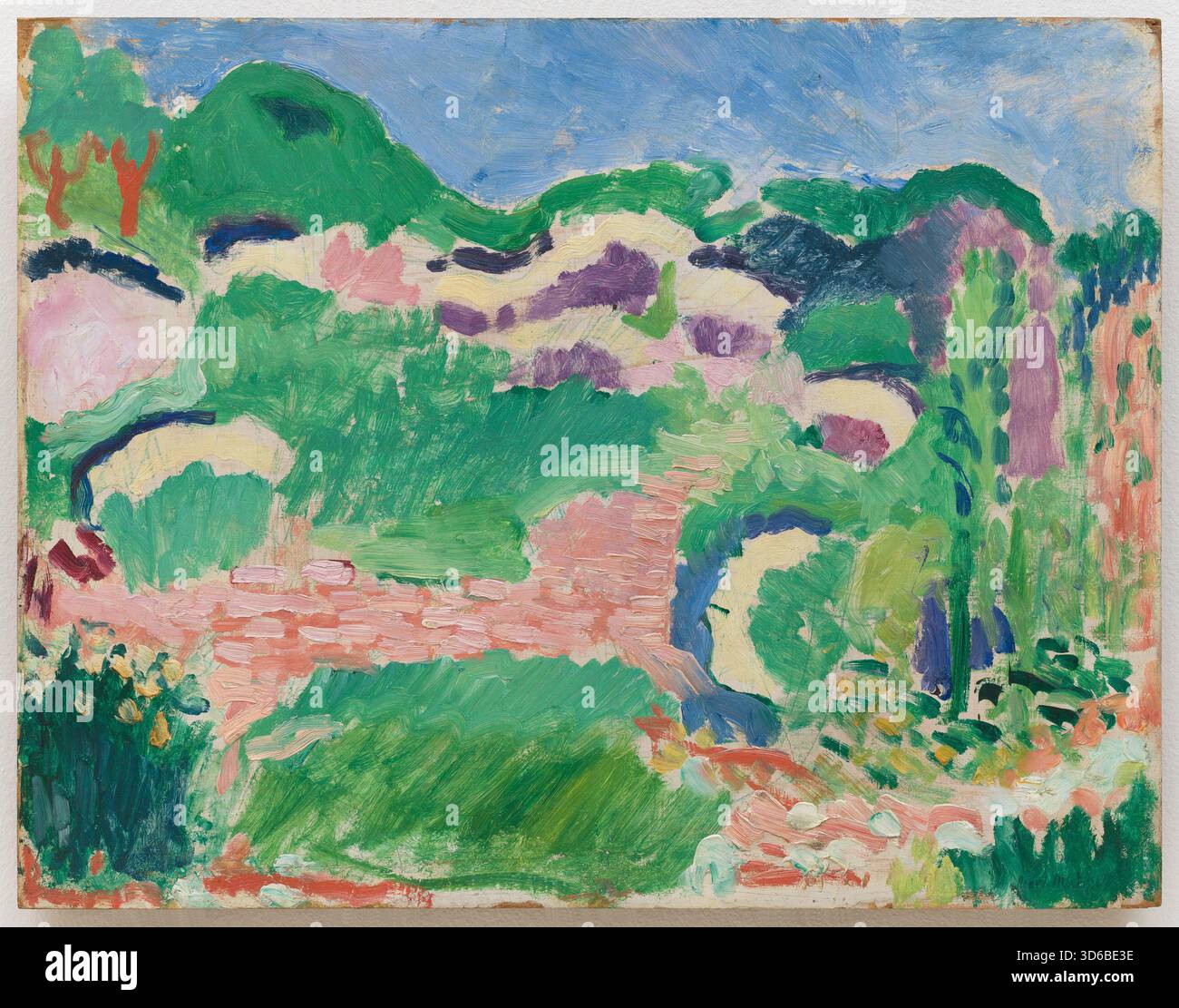 Paysage les gen ?TS (Landscape Broom), 1906. Henri Matisse (français, 1869 ? 1954) » Banque D'Images