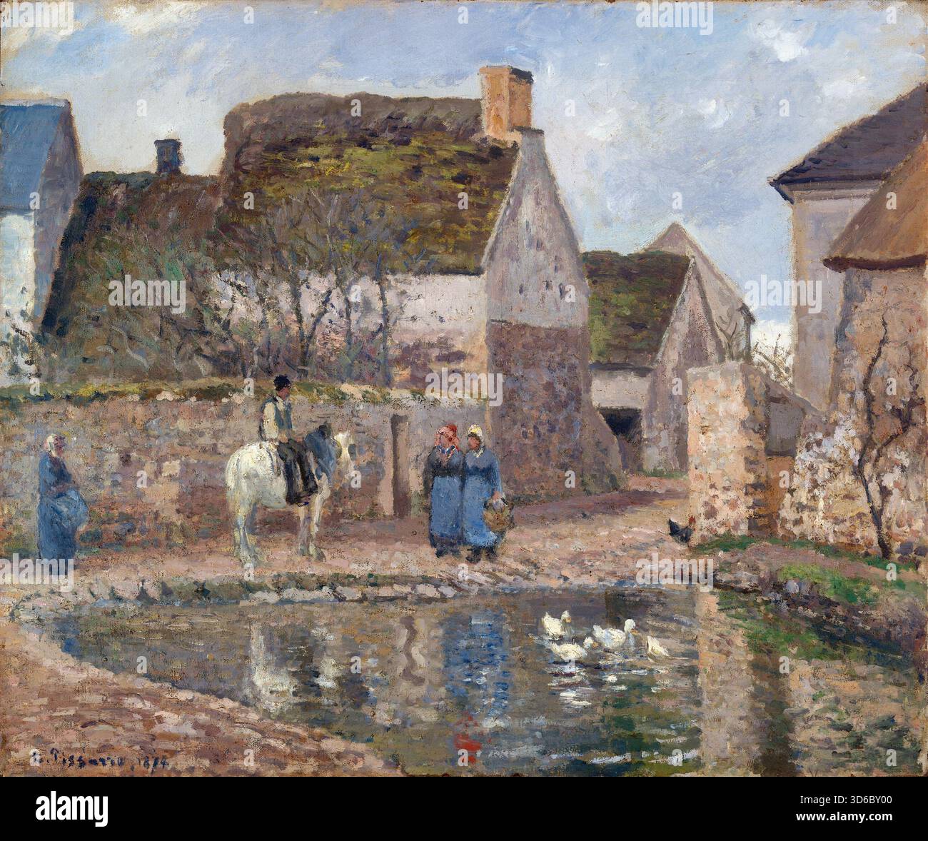 a-pond-in-ennery-1874-camille-