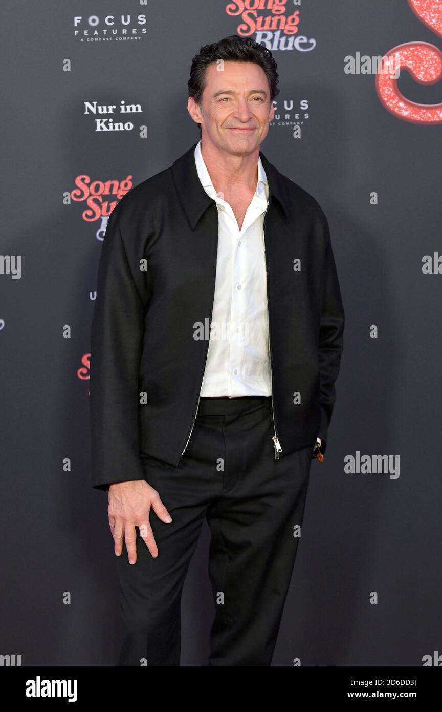 Hugh Jackman BEI der Europapremiere des Kinofilms 'Song Sung Blue' im Zoo Palast. Berlin, 19.11.2025 Banque D'Images