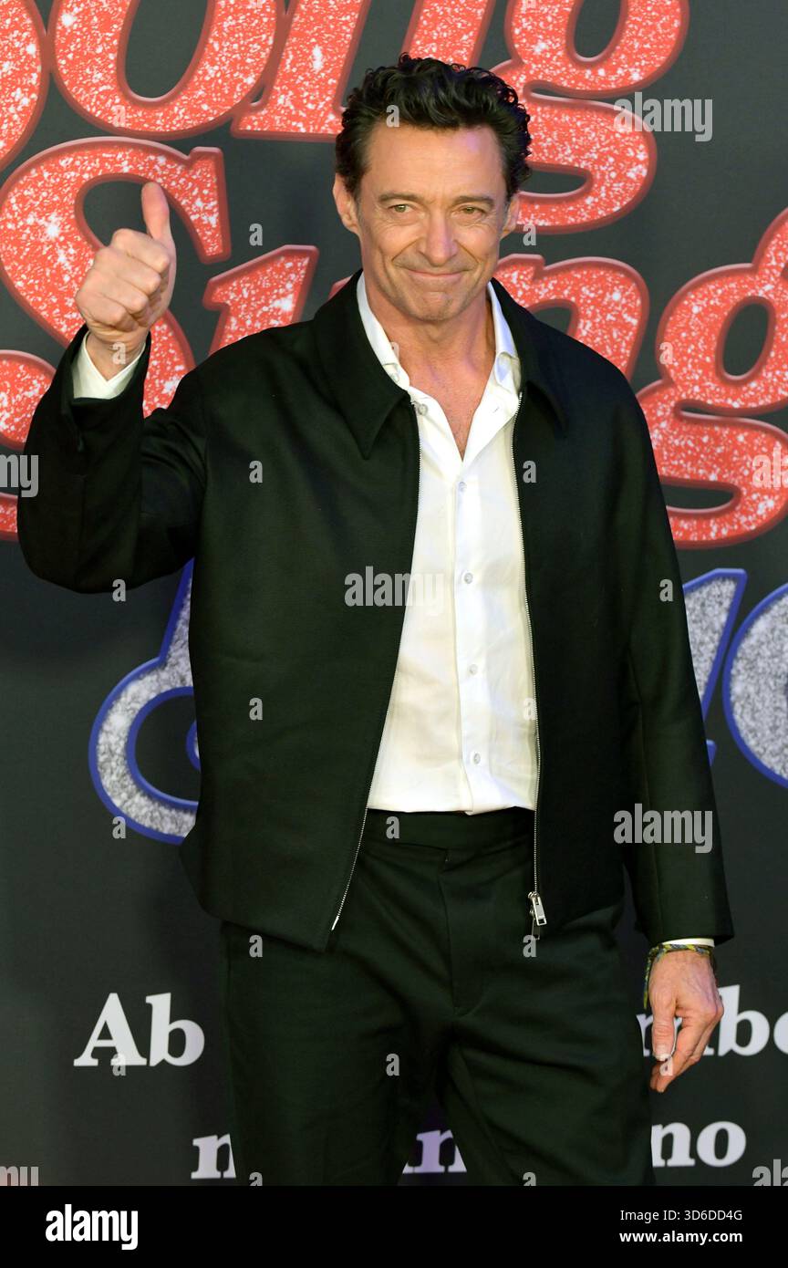 Hugh Jackman BEI der Europapremiere des Kinofilms 'Song Sung Blue' im Zoo Palast. Berlin, 19.11.2025 Banque D'Images