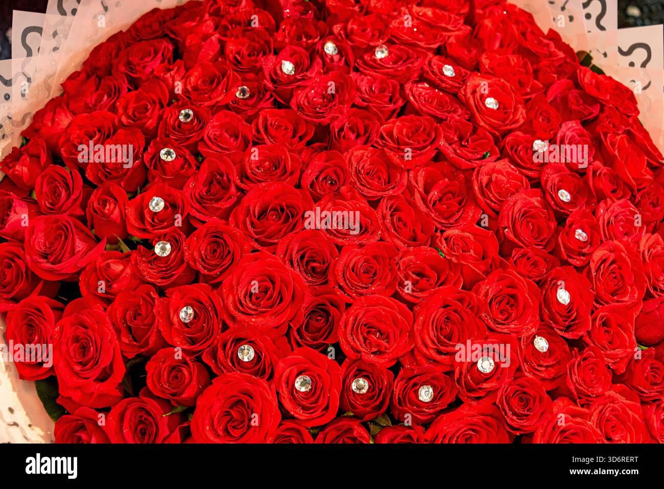 Marché aux fleurs de la Jamaïque à Mexico, Mexique Banque D'Images