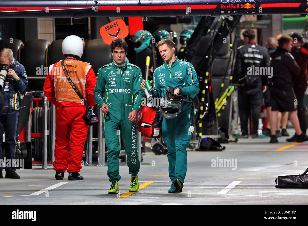 Las Vegas, États-Unis. 21 novembre 2025. stp.l 21.11.2025. Championnat du monde de formule 1, Rd 22, Grand Prix de Las Vegas, Las Vegas, Nevada, États-Unis, Journée de qualification. Le crédit photo devrait se lire : XPB/Alamy Live News. Banque D'Images
