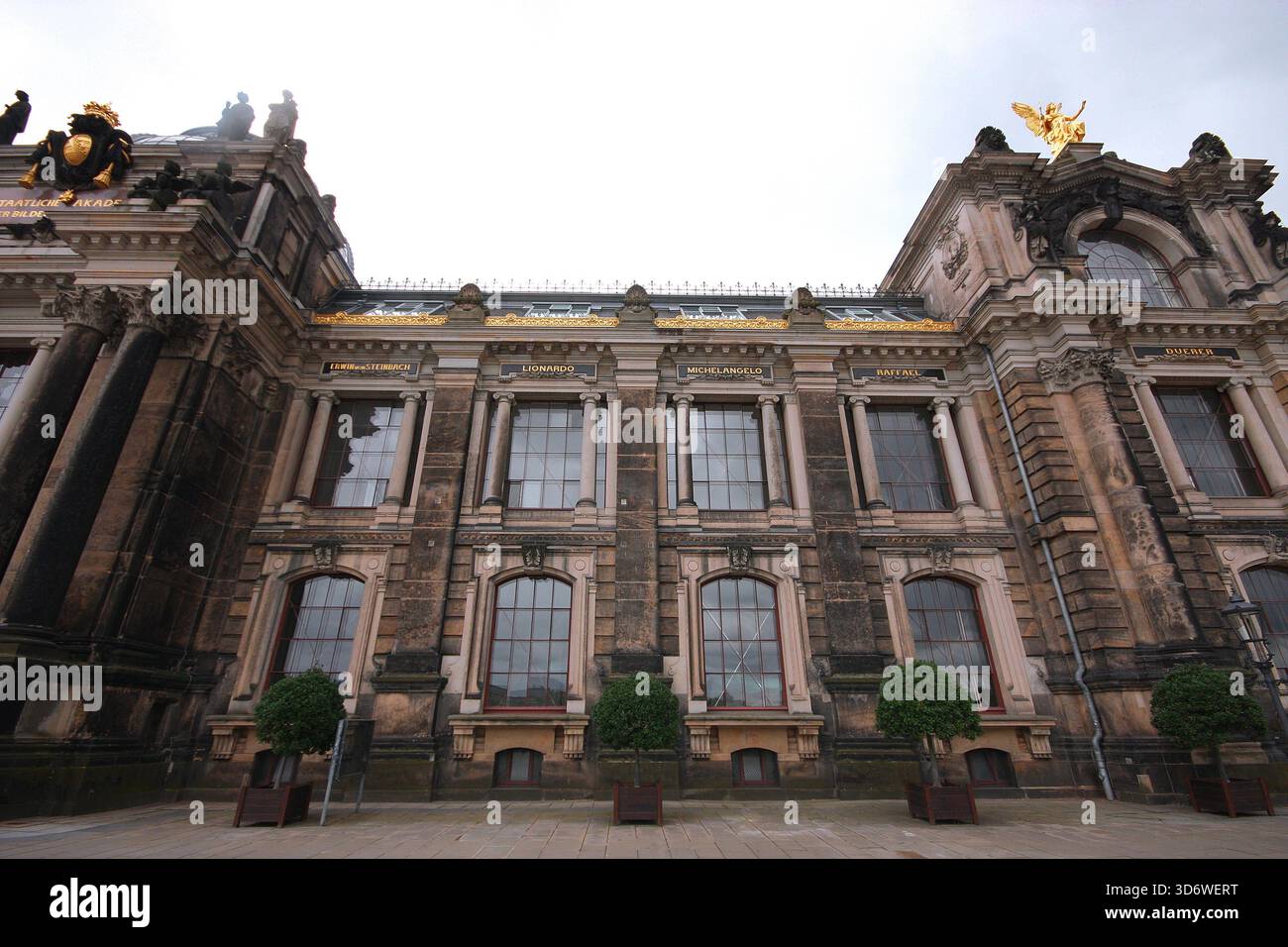 Université des Beaux-Arts de Dresde Banque D'Images