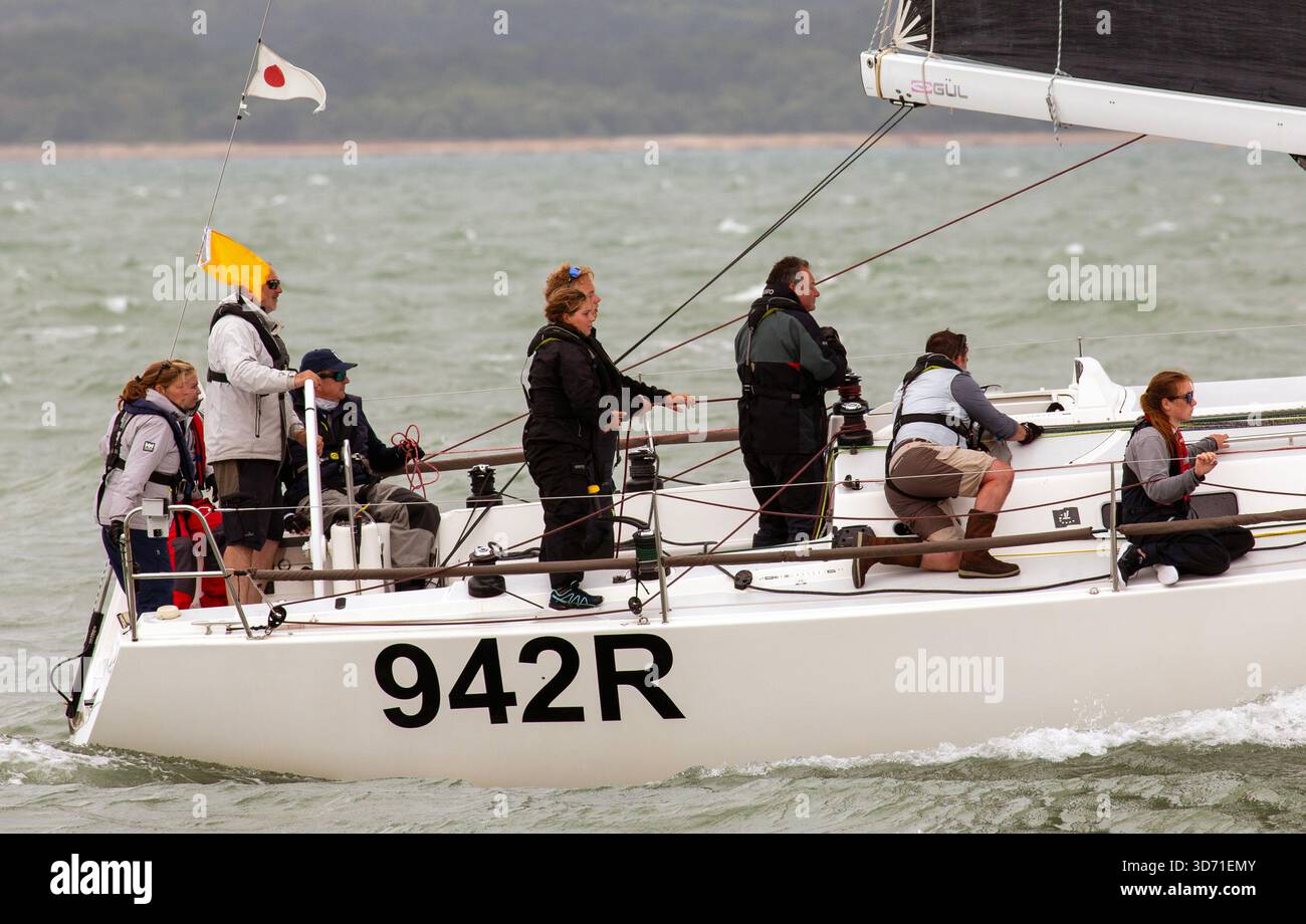 Cowes, Île de Wight, Royaume-Uni - 1er août 2022 : Banque D'Images