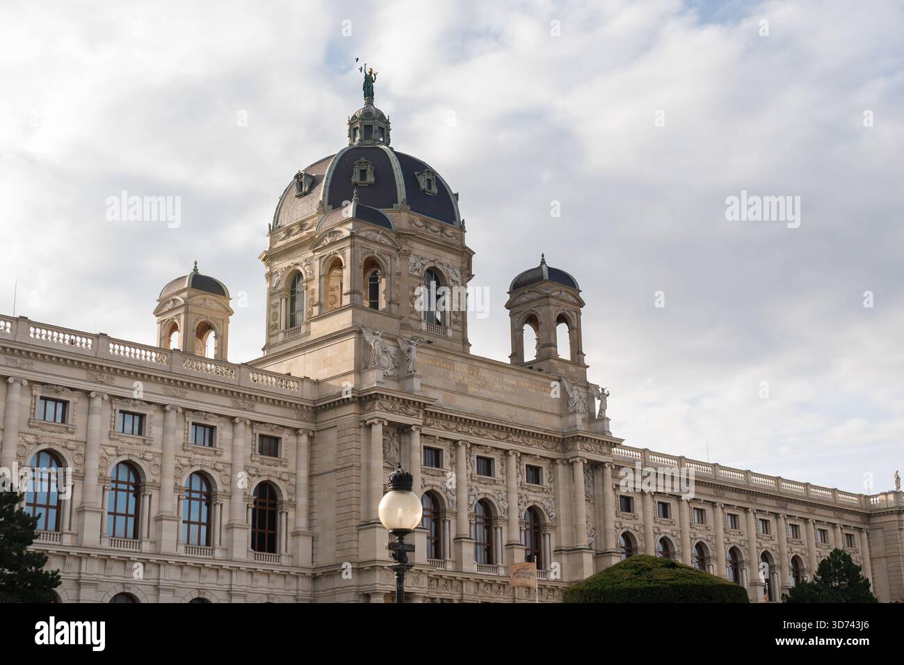 Architecture néoclassique du musée d'histoire naturelle de Vienne Banque D'Images
