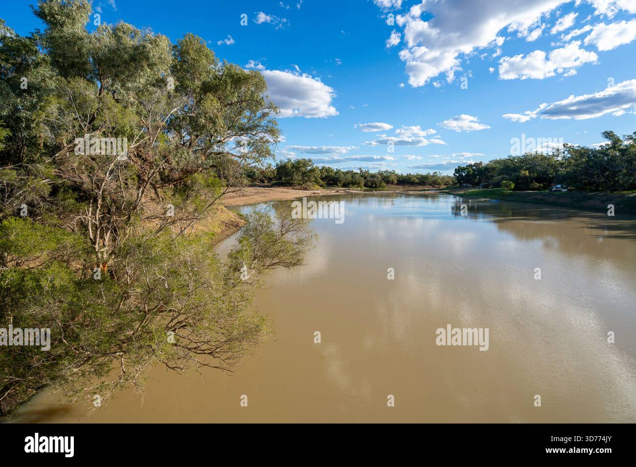 Cooper's Creek, Windorah, Queensland, Australie Banque D'Images
