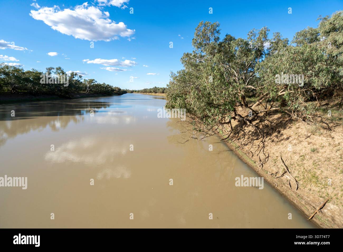 Cooper's Creek, Windorah, Queensland, Australie Banque D'Images