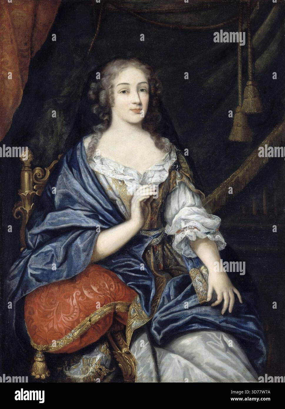 Louise de la Vallière Jean Nocret Banque D'Images