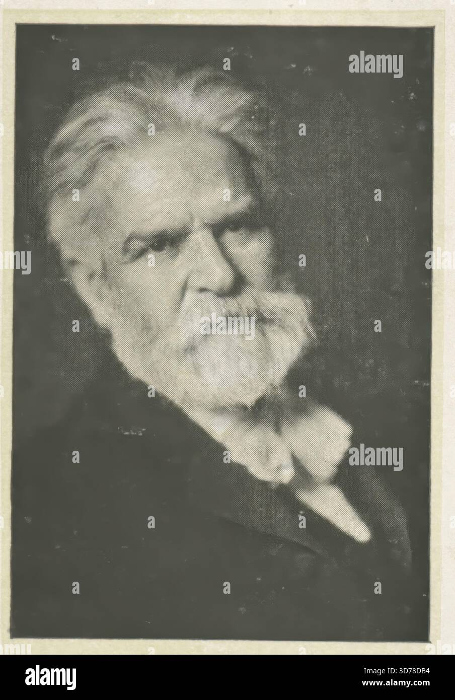 Tirage photomécanique en demi-teinte d'Edwin Markham, réalisé entre 1800 et 1899, mesurant environ 7 x 5 cm, incluant des références à la taxe unique et George Henry (1839-1897 Banque D'Images