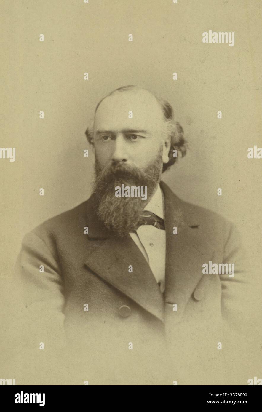 Professeur Wm. Irvinton, 1800 - 1899, impôt unique, George, Henry, 1839-1897, 1 tirage photographique ; 13,9 x 9,4 cm Banque D'Images