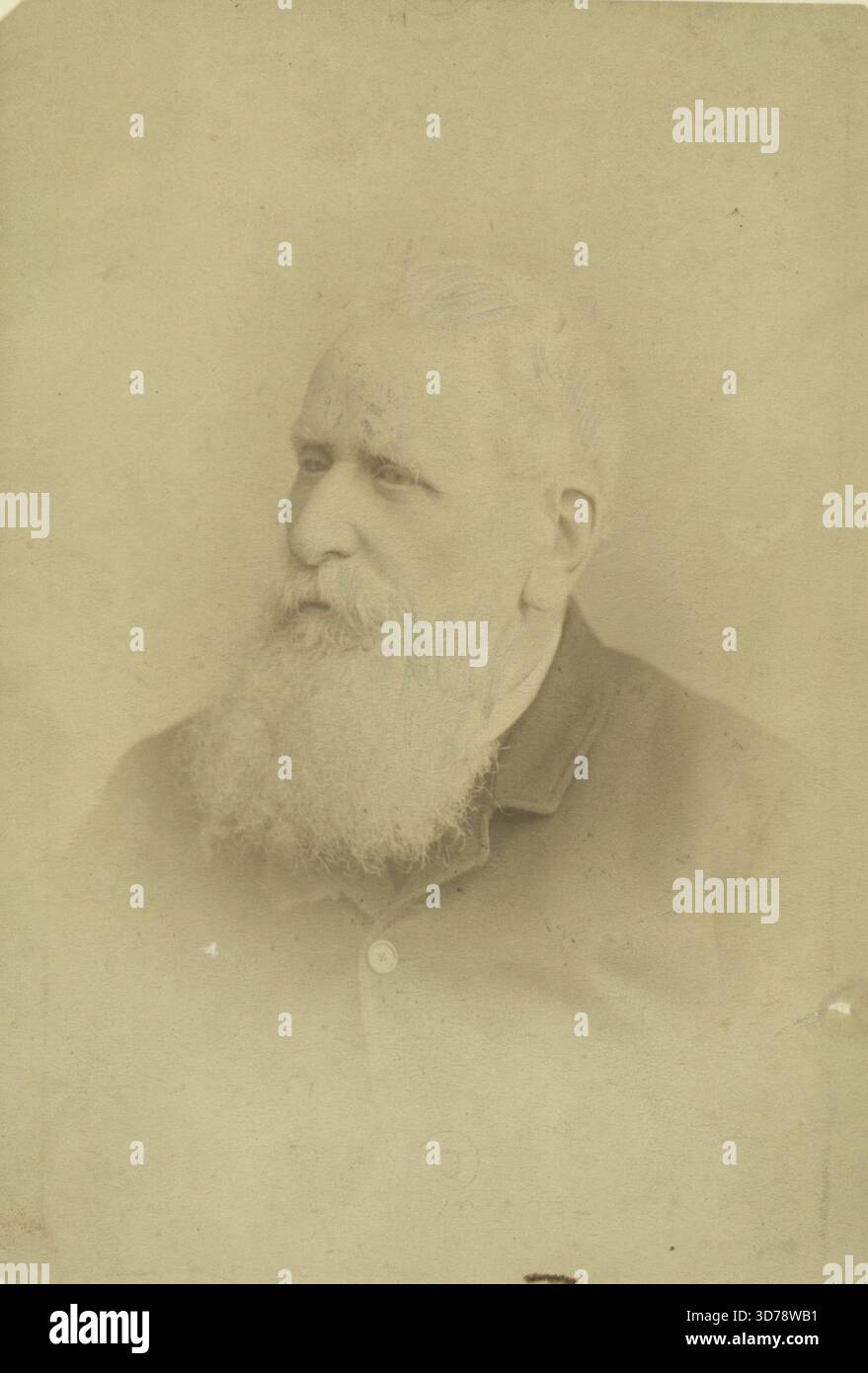 Thas. Briggs, Angleterre, 1885., 1800 - 1899. Taxe unique, George Henry (1839-1897)., 1 tirage photographique ; 14,3 x 10 cm Banque D'Images