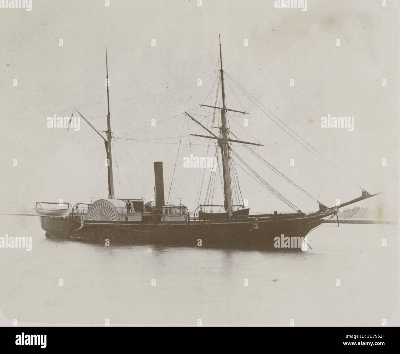 L'image intitulée « est-ce que c'est le Shubrick ? » est un tirage photographique réalisé entre 1800 et 1899, environ. Il comporte une taxe unique et est attribué à George Henry, qui a vécu de 1839 à 1897. L'impression mesure 15,6 x 19 cm Banque D'Images