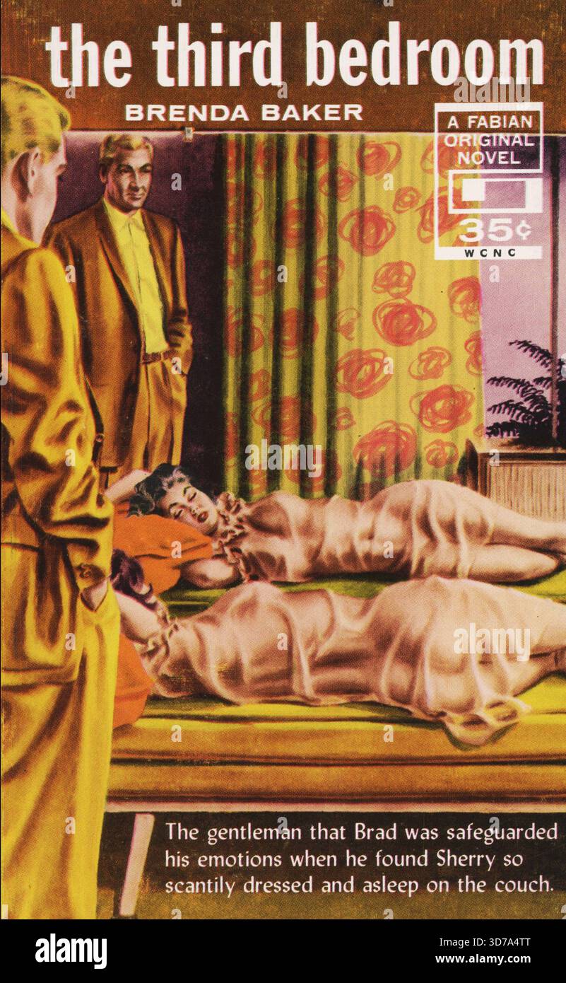 'Brenda Baker - la troisième chambre. Fabian Books Z-136, 1960. Artiste de couverture : inconnu' Banque D'Images